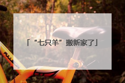 “七只羊”搬新家了