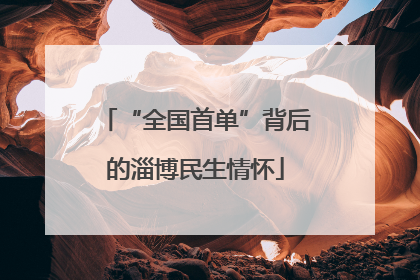 “全国首单”背后的淄博民生情怀