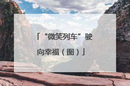 “微笑列车”驶向幸福（图）
