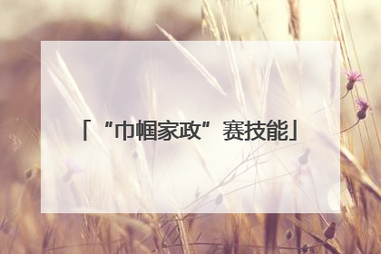 “巾帼家政”赛技能