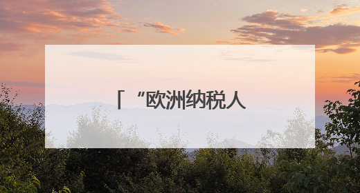 “欧洲纳税人将为根本不存在的威胁买单”