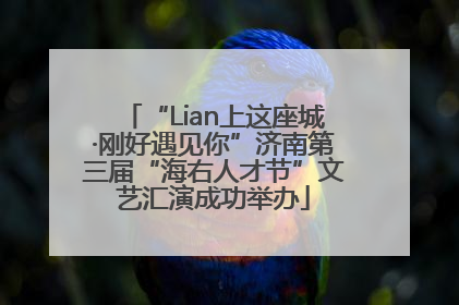 “Lian上这座城·刚好遇见你”济南第三届“海右人才节”文艺汇演成功举办
