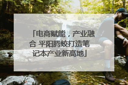 电商赋能，产业融合 平阳腾蛟打造笔记本产业新高地