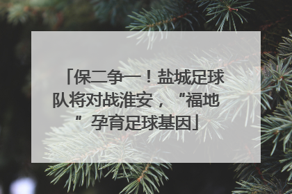 保二争一！盐城足球队将对战淮安，“福地”孕育足球基因