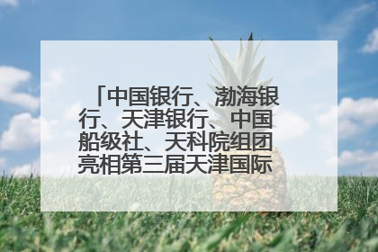 中国银行、渤海银行、天津银行、中国船级社、天科院组团亮相第三届天津国际航运展 输出航运服务“中国方案”