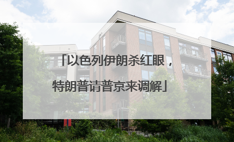 以色列伊朗杀红眼，特朗普请普京来调解