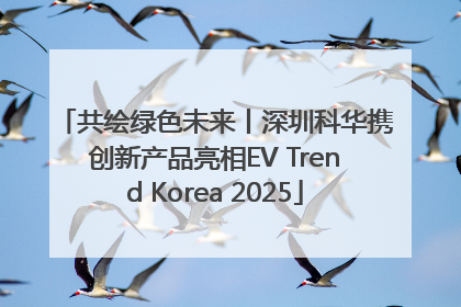 共绘绿色未来丨深圳科华携创新产品亮相EV Trend Korea 2025