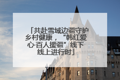 共赴雪域边疆守护乡村健康，“韩红爱心·百人援疆”线下线上进行时