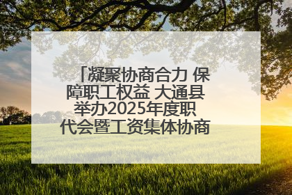 凝聚协商合力 保障职工权益 大通县举办2025年度职代会暨工资集体协商现场观摩交流活动