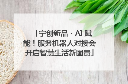 宁创新品・AI 赋能！服务机器人对接会开启智慧生活新图景
