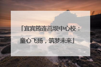 宜宾筠连蒿坝中心校：童心飞扬，筑梦未来