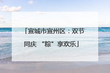 宣城市宣州区：双节同庆 “粽”享欢乐