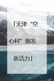 天津“空心村”焕发新活力