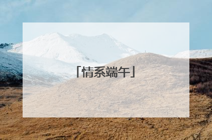 情系端午