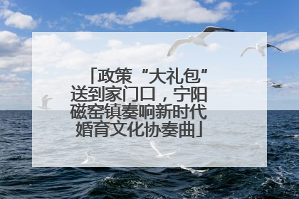 政策“大礼包”送到家门口，宁阳磁窑镇奏响新时代婚育文化协奏曲