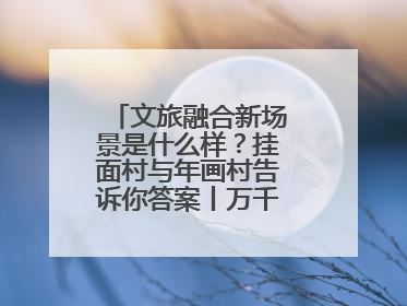 文旅融合新场景是什么样？挂面村与年画村告诉你答案丨万千气象看四川