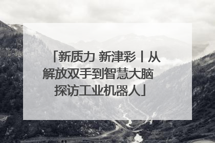新质力 新津彩丨从解放双手到智慧大脑 探访工业机器人