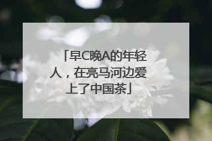 早C晚A的年轻人，在亮马河边爱上了中国茶