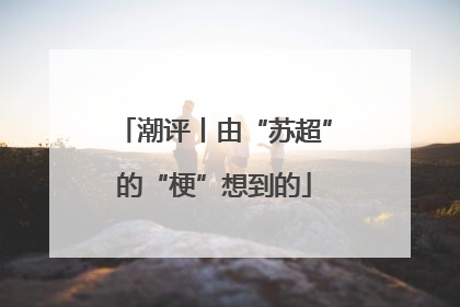 潮评丨由“苏超”的“梗”想到的