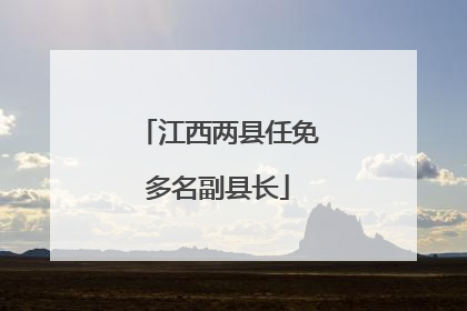江西两县任免多名副县长