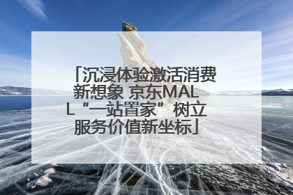 沉浸体验激活消费新想象 京东MALL“一站置家”树立服务价值新坐标