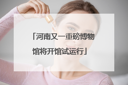河南又一重磅博物馆将开馆试运行