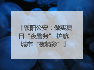 襄阳公安：做实夏日“夜警务” 护航城市“夜精彩”