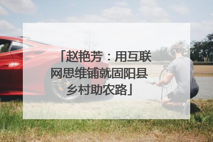 赵艳芳：用互联网思维铺就固阳县乡村助农路