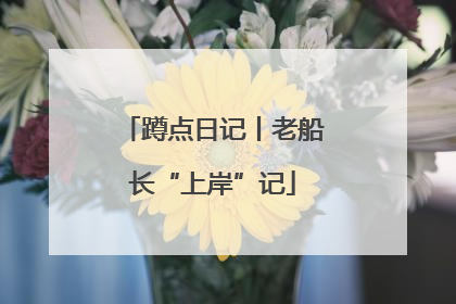 蹲点日记丨老船长“上岸”记