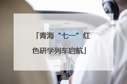 青海“七一”红色研学列车启航