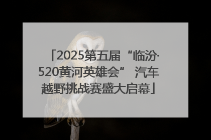 2025第五届“临汾·520黄河英雄会” 汽车越野挑战赛盛大启幕