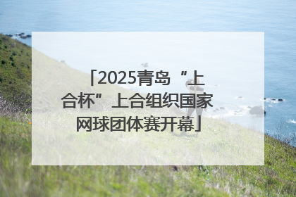 2025青岛“上合杯”上合组织国家网球团体赛开幕
