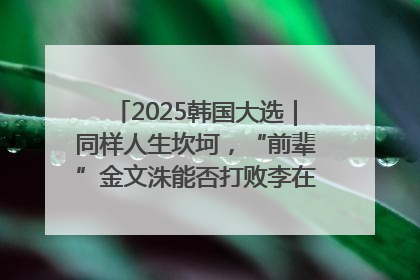 2025韩国大选｜同样人生坎坷，“前辈”金文洙能否打败李在明“逆风翻盘”？
