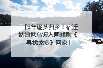 9年逐梦归乡！宿迁姑娘携乌镇入围戏剧《寻找戈多》回家